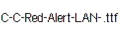 C-C-Red-Alert-LAN-.ttf