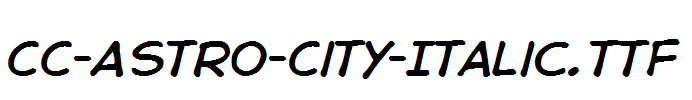 CC-Astro-City-Italic.ttf