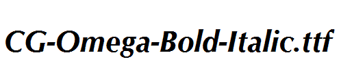 CG-Omega-Bold-Italic.ttf