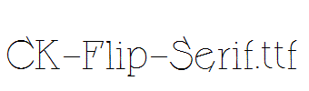 CK-Flip-Serif.ttf