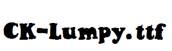 CK-Lumpy.ttf
