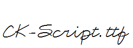 CK-Script.ttf
