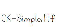 CK-Simple.ttf