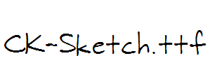 CK-Sketch.ttf