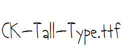 CK-Tall-Type.ttf