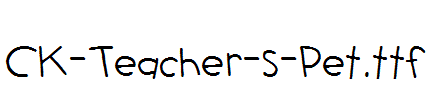 CK-Teacher-s-Pet.ttf