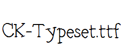 CK-Typeset.ttf