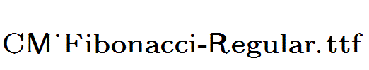 CM_Fibonacci-Regular.ttf