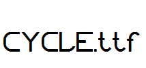 CYCLE.ttf