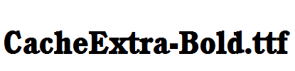 CacheExtra-Bold.ttf