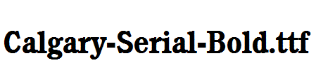 Calgary-Serial-Bold.ttf