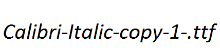 Calibri-Italic-copy-1-.ttf