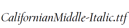 CalifornianMiddle-Italic.ttf