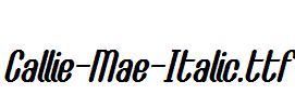 Callie-Mae-Italic.otf