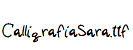 Calligrafia-Sara.ttf