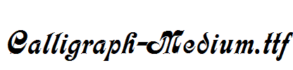 Calligraph-Medium.ttf