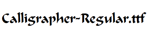 Calligrapher-Regular.ttf