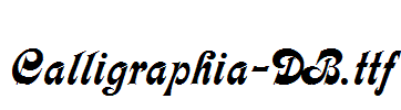 Calligraphia-DB.ttf