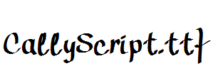 CallyScript.ttf