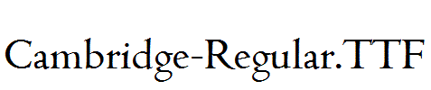 Cambridge-Regular.ttf