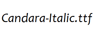 Candara-Italic.ttf