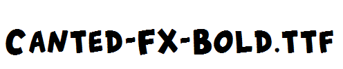 Canted-FX-Bold.ttf