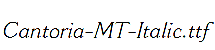 Cantoria-MT-Italic.ttf