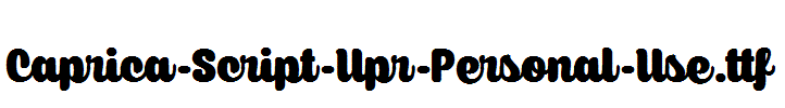 Caprica-Script-Upr-Personal-Use.ttf