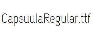 CapsuulaRegular.ttf