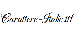 Carattere-Italic.ttf