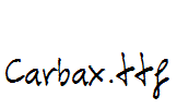Carbax.ttf