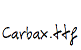 Carbax.otf