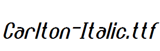 Carlton-Italic.ttf