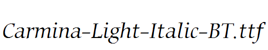 Carmina-Light-Italic-BT.ttf