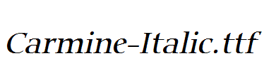 Carmine-Italic.ttf