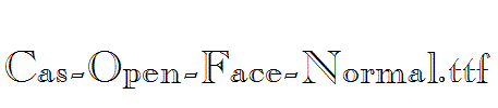 Cas-Open-Face-Normal.ttf