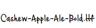 Cashew-Apple-Ale-Bold.ttf