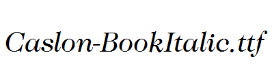 Caslon-BookItalic.ttf
