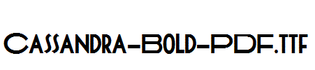 Cassandra-Bold-PDF.ttf