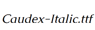 Caudex-Italic.ttf