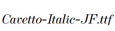 Cavetto-Italic-JF.ttf