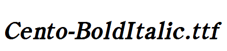 Cento-BoldItalic.ttf