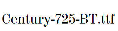 Century-725-BT.ttf