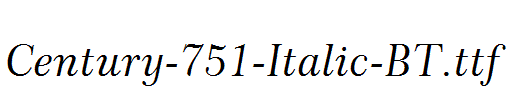 Century-751-Italic-BT.ttf