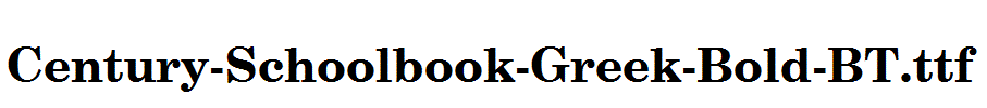 Century-Schoolbook-Greek-Bold-BT.ttf