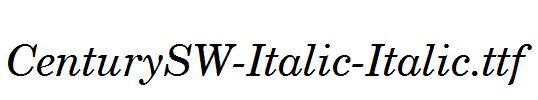 CenturySW-Italic-Italic.ttf