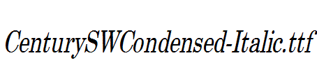 CenturySWCondensed-Italic.ttf