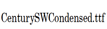 CenturySWCondensed.ttf