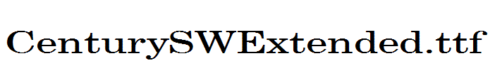 CenturySWExtended.ttf