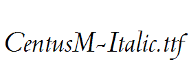 CentusM-Italic.ttf